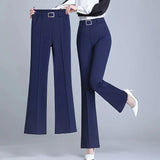 Elegant Bell-bottom Trousers