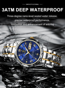Top Brand Luxury Waterproof Wristwatch