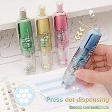Load image into Gallery viewer, Cute Dots Glue Tape Double-Sided Adhesive Roller
