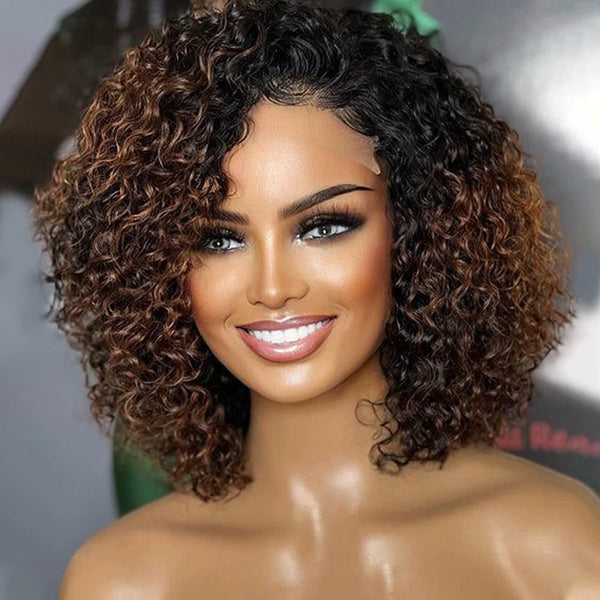 Short Afro Human Hair Wigs