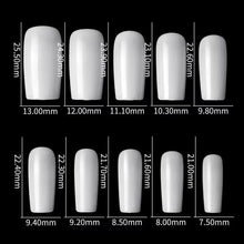 Load image into Gallery viewer, 500pcs  Natural Tips Nails Extension
