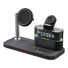 Load image into Gallery viewer, Magnetic Wireless Charging Stand for iPhone 15/14/13/12, iWatch Ultra/8/7/6/5, AirPods 3/2/Pro, Samsung
