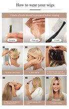 Load image into Gallery viewer, Synthetic Heat-Resistant Blonde Highlights Wigs
