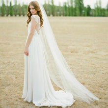Load image into Gallery viewer, White Ivory Wedding Veil

