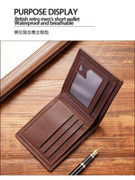 Three-fold Men's Wallet