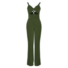 Load image into Gallery viewer, Elegant Sexy Criss Cross Lace Up Jumpsuit
