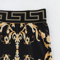 Sexy Print Two-Piece Set