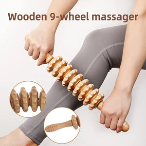 Natural Wooden Lymphatic Drainage Massager