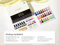 Gorgeous Colors Nail Gel Polishes