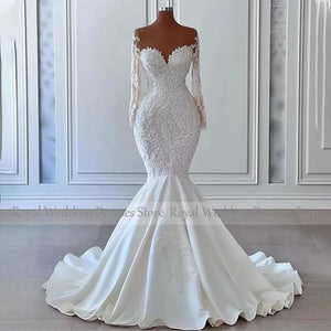 Luxury Ivory Wedding Dress