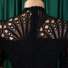 Load image into Gallery viewer, Elegant Luxury Pleated Lace Dresses
