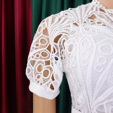 Load image into Gallery viewer, Elegant Luxury Pleated Lace Dresses
