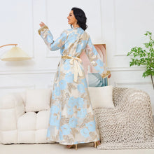 Load image into Gallery viewer, 2 Pieces Set Dubai Abaya Kaftan For Wedding
