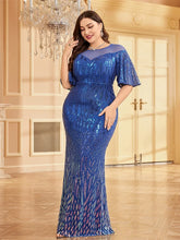 Load image into Gallery viewer, Elegant Mermaid Evening Dress
