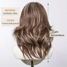 Load image into Gallery viewer, Synthetic Heat-Resistant Blonde Highlights Wigs
