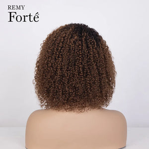 Short Afro Human Hair Wigs