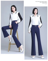 Elegant Bell-bottom Trousers