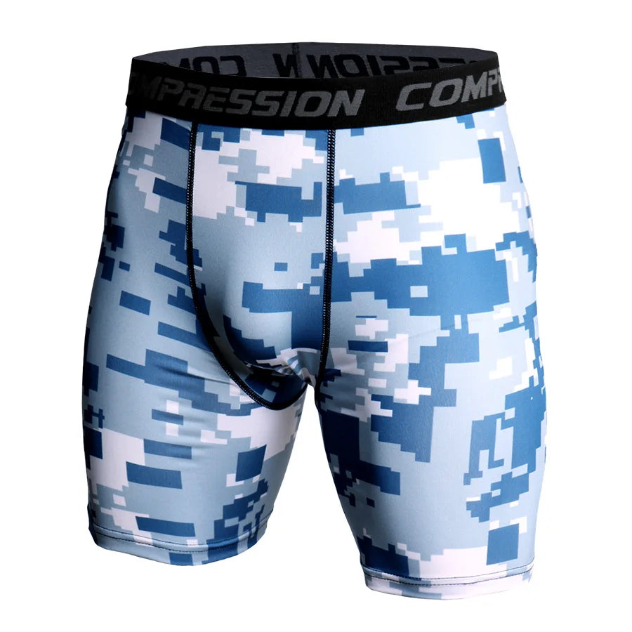 Camouflage Bodybuilding Tights Short