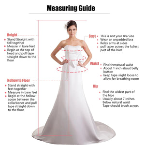 V-neck Custom Wedding Dress