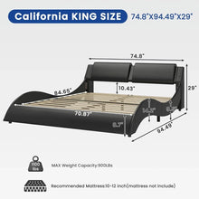 Load image into Gallery viewer, California King Bed Frame with Headboard
