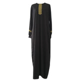 Long Embroidery Caftan Abaya