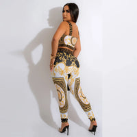 Sexy Print Two-Piece Set