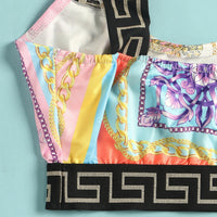 Sexy Print Two-Piece Set