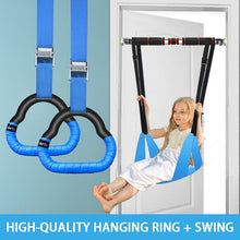 Load image into Gallery viewer, Kid Non-Slip Olympic Gym Rings
