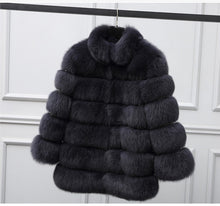 Load image into Gallery viewer, Winter Faux Fur Coat
