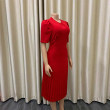 Load image into Gallery viewer, Elegant Pleated Office Dresses
