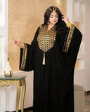 Hooded Abaya Knitted Kaftan Evening Dresses