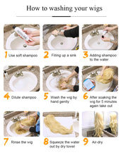 Load image into Gallery viewer, Synthetic Heat-Resistant Blonde Highlights Wigs
