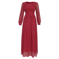 Chiffon Studded A-line Abayas