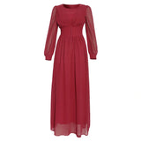 Chiffon Studded A-line Abayas