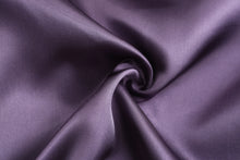 Load image into Gallery viewer, Purple Satin-Silk Bridal Party Bathrobe
