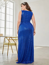 Load image into Gallery viewer, Elegant Slit Evening Dress
