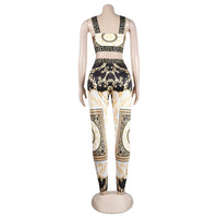 Sexy Print Two-Piece Set