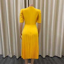 Load image into Gallery viewer, Elegant Pleated Office Dresses
