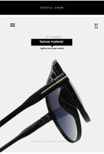 Load image into Gallery viewer, Retro Large Pilot Sunglasses
