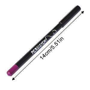 12Colors/Set Waterproof Lip Liner Pencil