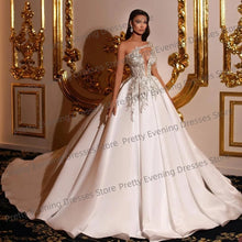 Load image into Gallery viewer, Exquisite Applique Ball Gown
