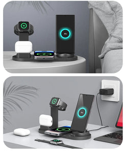 6 in 1 Wireless Charger Stand