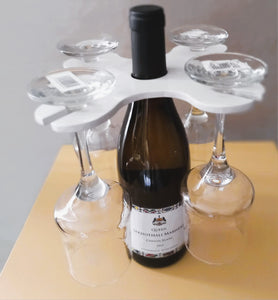 African Royals Wine Glass Holders