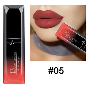 Waterproof Matte Velvet Glossy Lipstick
