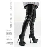 Sexy Thigh High Super High Thin Heel Boots