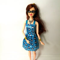 33 Item Accessories Set & Dress Clothes for Barbie Doll