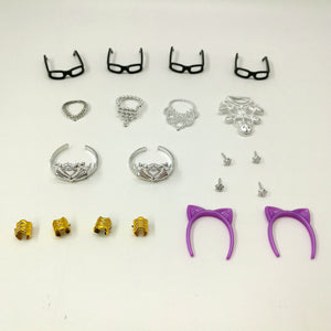 33 Item Accessories Set & Dress Clothes for Barbie Doll