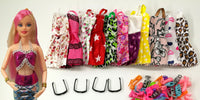 33 Item Accessories Set & Dress Clothes for Barbie Doll