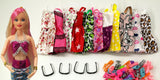 33 Item Accessories Set & Dress Clothes for Barbie Doll
