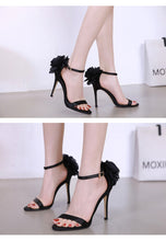 Load image into Gallery viewer, Big Butterfly-knot Stiletto High Heels
